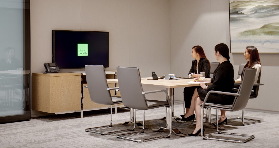 Hogan Lovells Hong Kong office interior